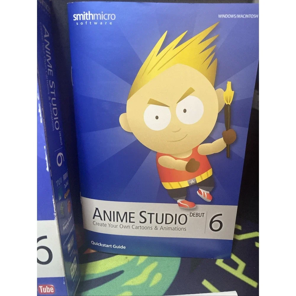 Smith Micro Anime Studio Debut 6 for PC Mac Animation Creation Software